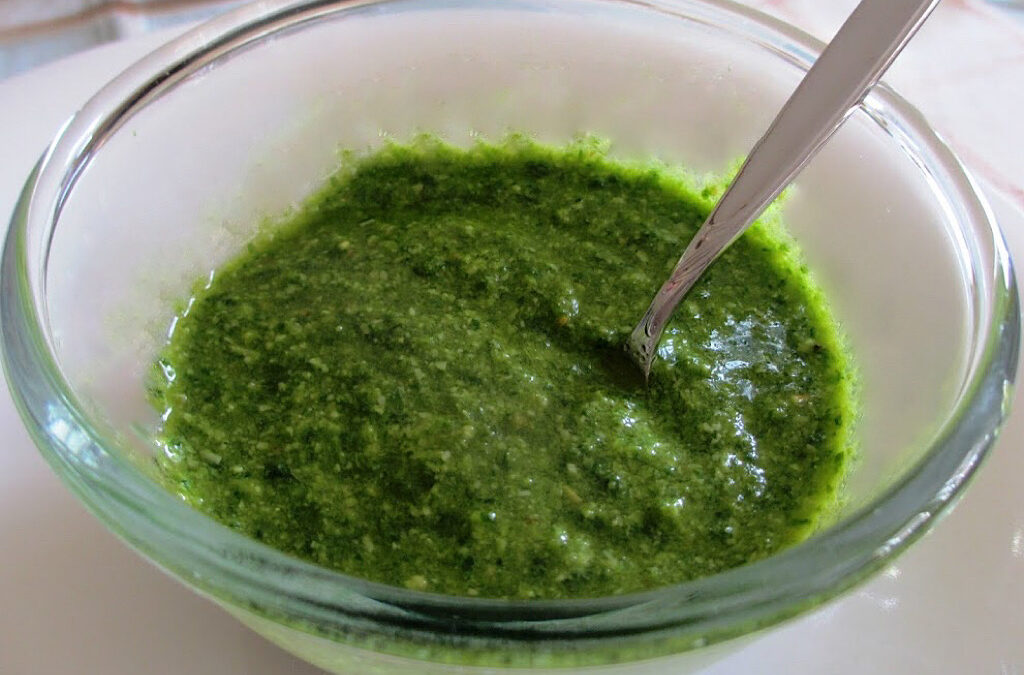 Pesto zelf maken