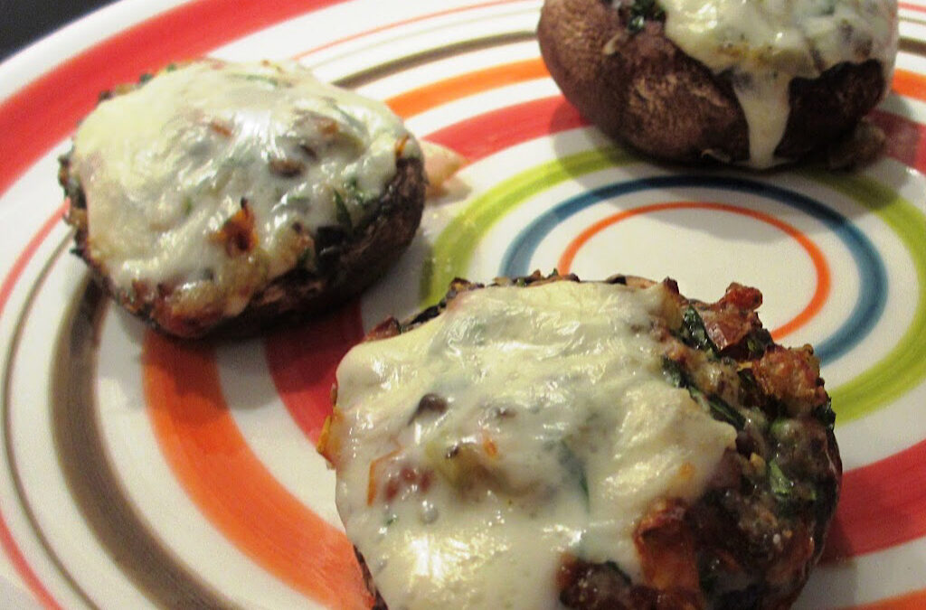 Gevulde portobello’s met taleggio – Ottolenghi