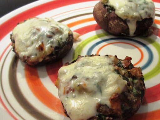 Gevulde portobello’s met taleggio