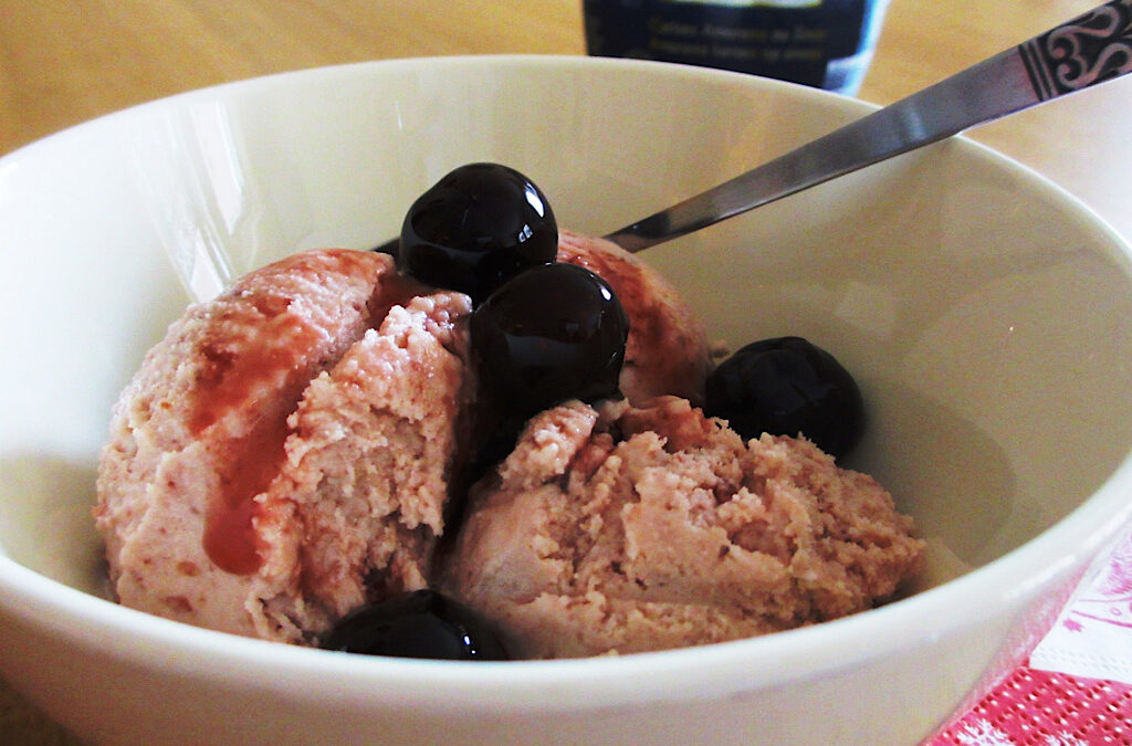 Yoghurt-amarenenijs