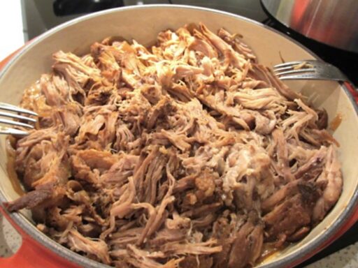 Pulled pork uit de slowcooker