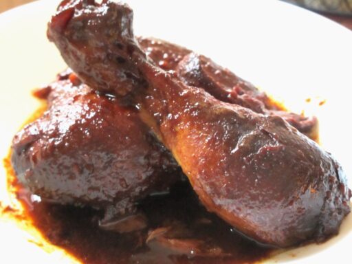 Sticky chicken uit de crockpot