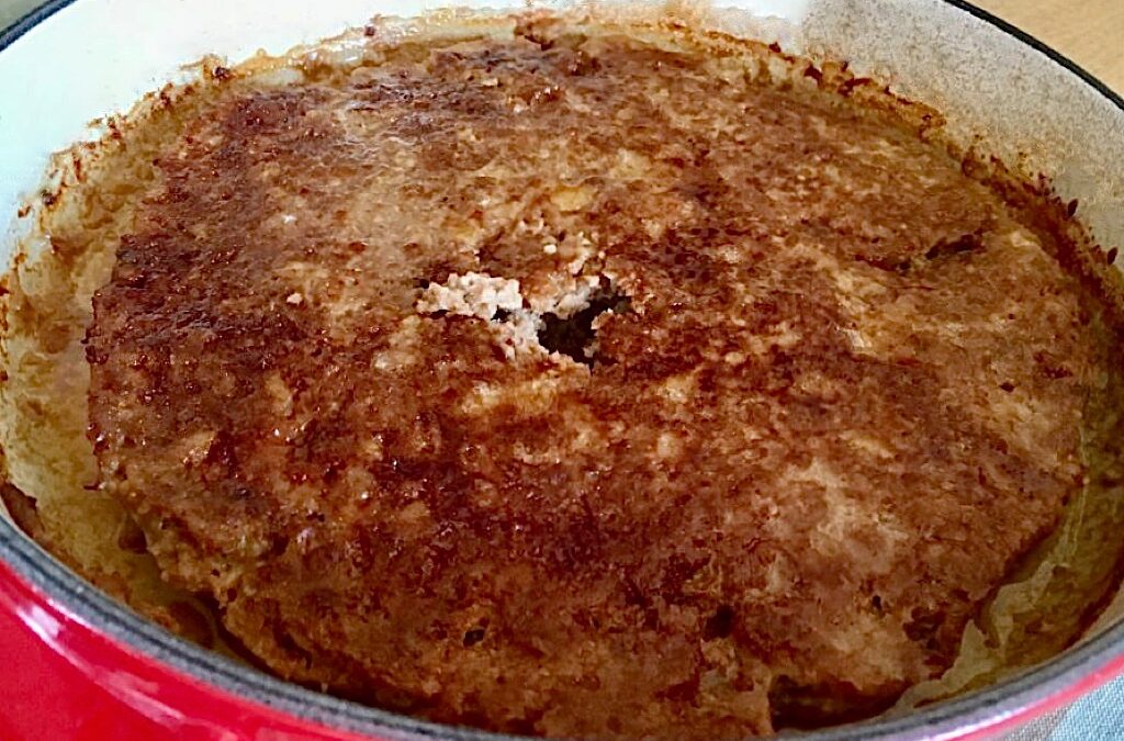 Frikadel pan het Indische gehaktbrood