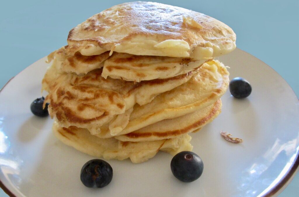 Blueberry pancakes