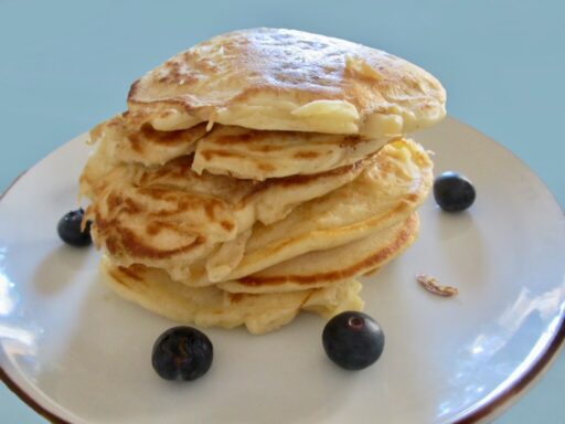 Blueberry pancakes