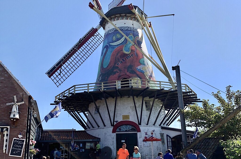 Pannekoekenmolen De Graanhalm te Burgh-Haamstede