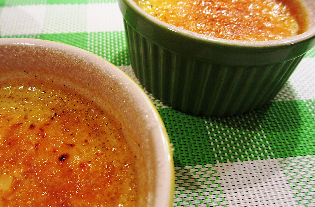 Crème brûlée naar recept van Danny Jansen