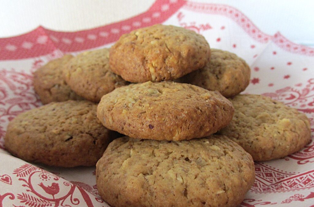 Speltkoekjes naar recept van Rutger van den Broek