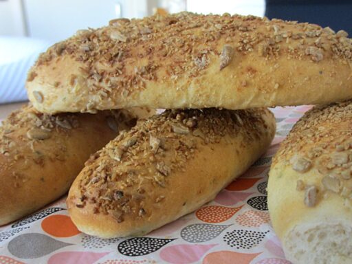 Witte puntjes met Boursin