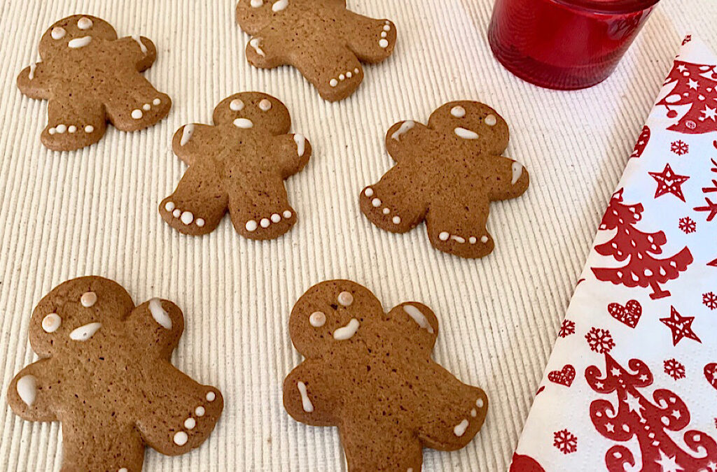 Gingerbread koekemannetjes een feestelijk koekje