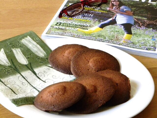 Chocoladekoekjes met amandelspijs